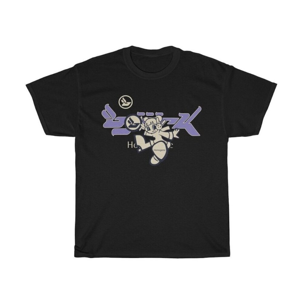Bjork Homogenic Fly Girl Retro Graphic Streetwear T-Shirt